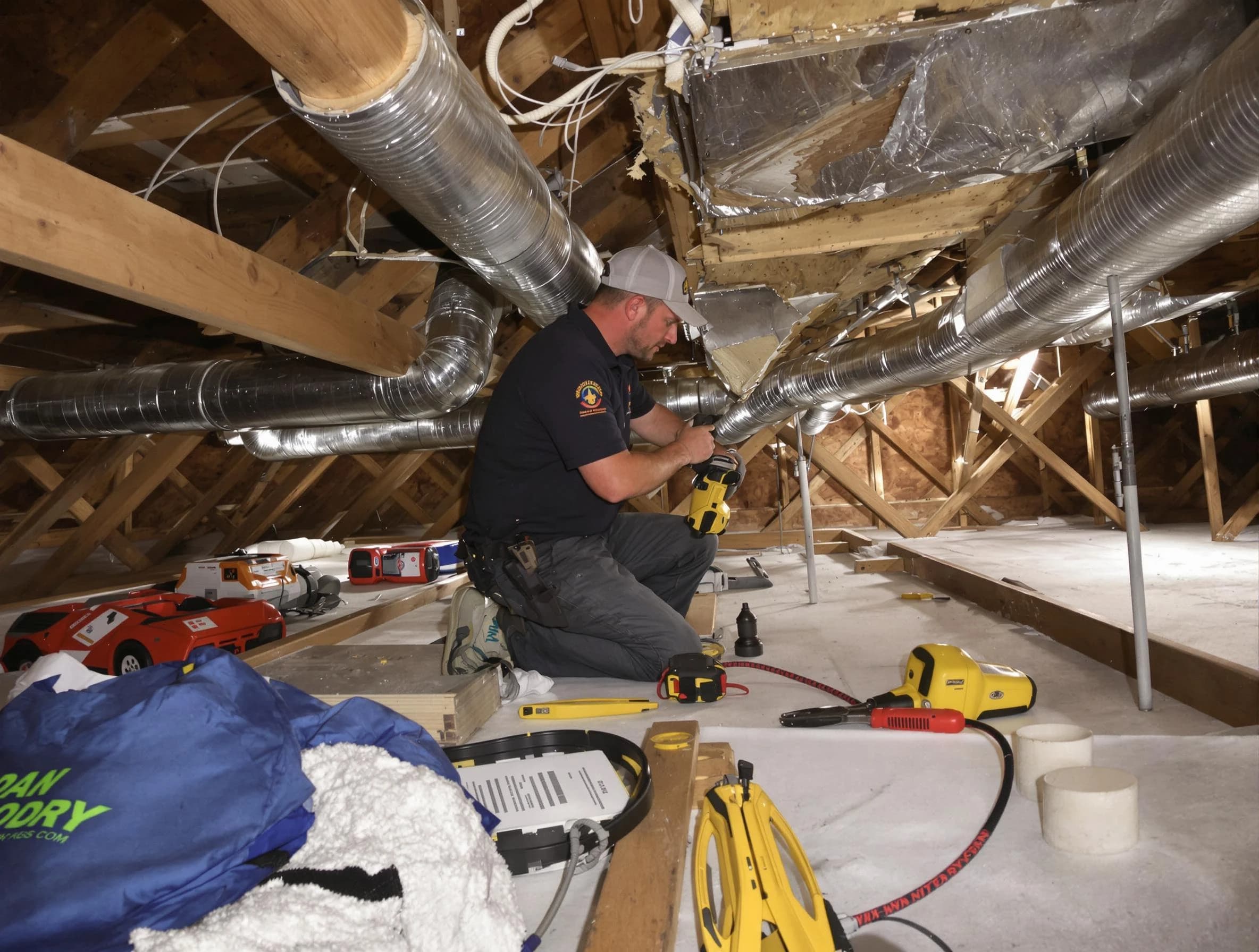 Professional air duct repair by Glen Allen Air Duct Cleaning in Glen Allen