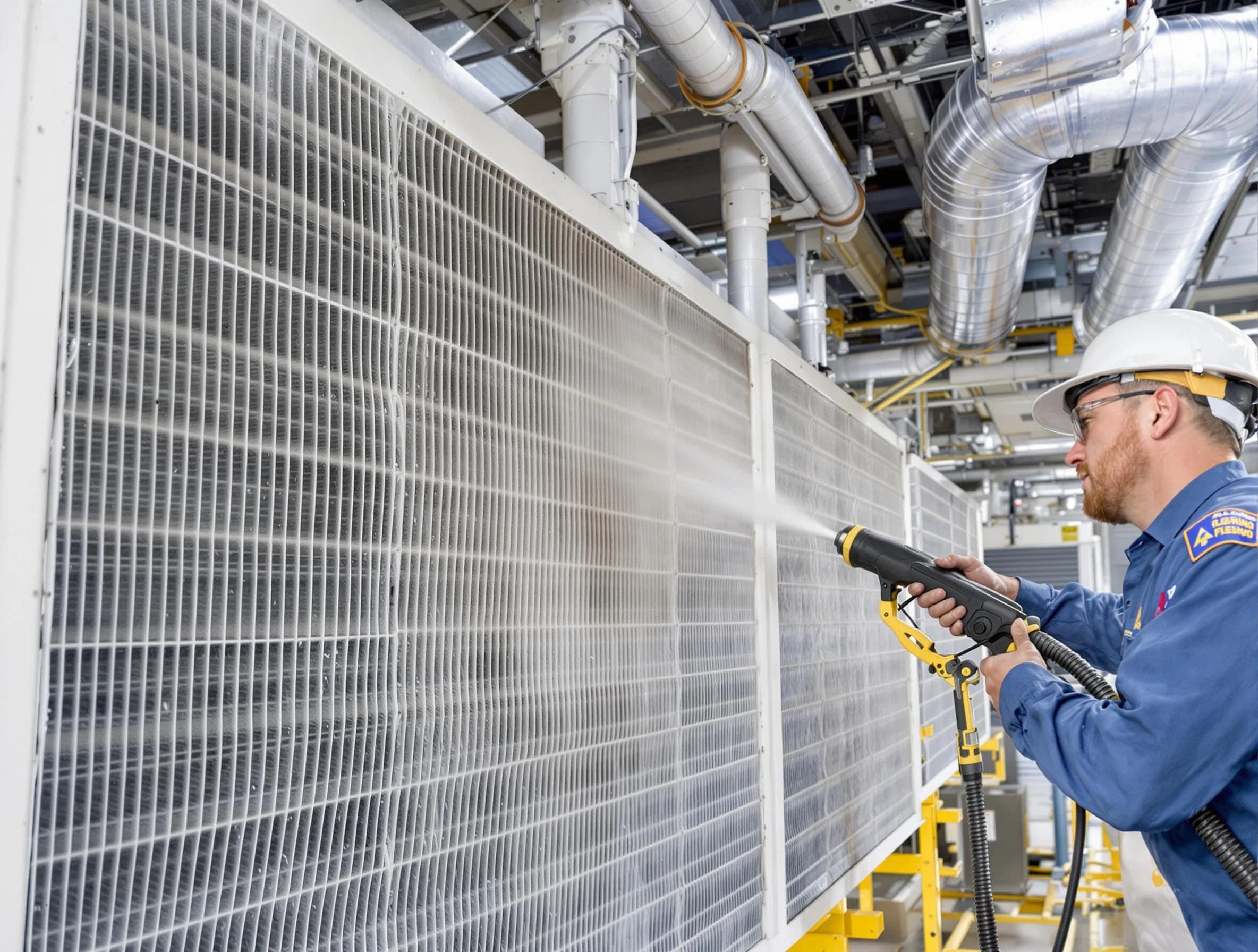 Professional commercial coil cleaning by Glen Allen Air Duct Cleaning in Glen Allen