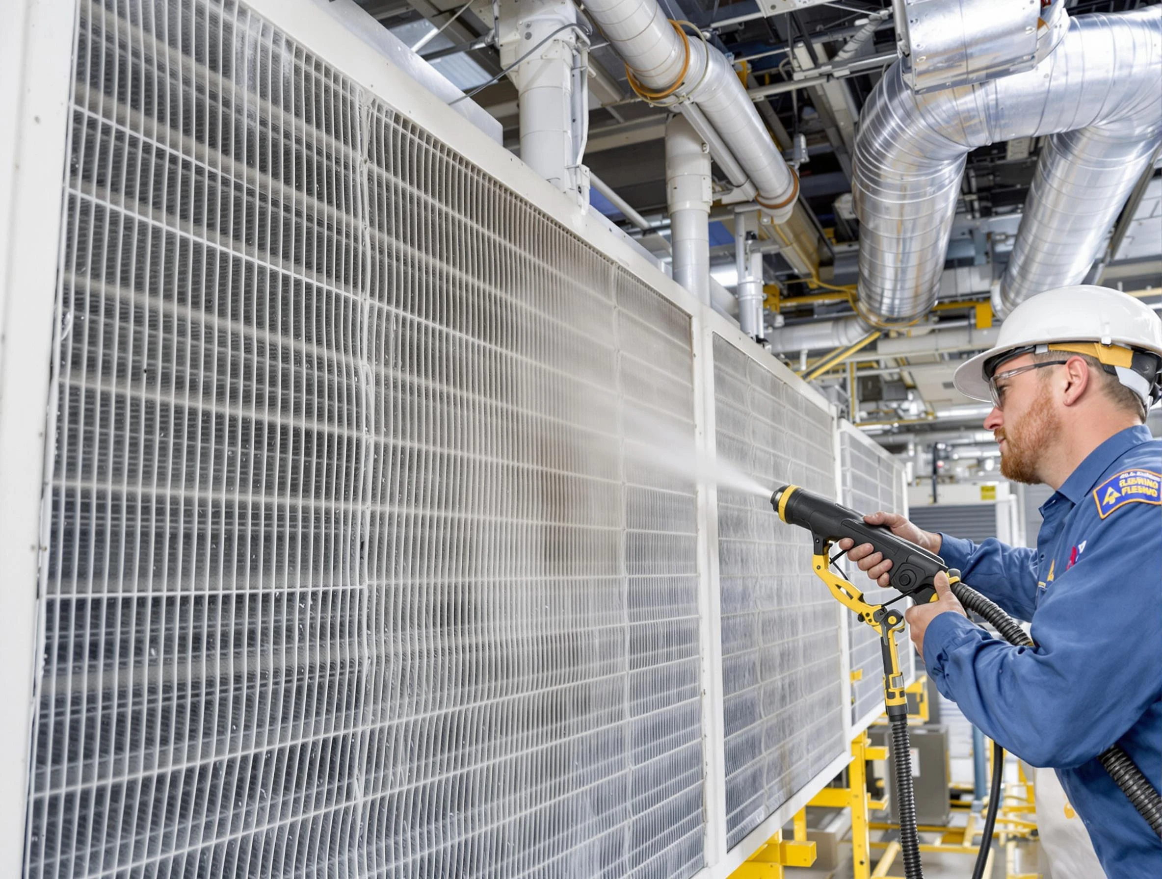 Professional commercial coil cleaning by Glen Allen Air Duct Cleaning in Glen Allen